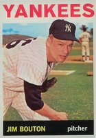 1964 Topps #470 Jim Bouton Baseball Card