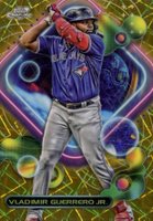 2023 Topps Cosmic Chrome #66 Vladimir Guerrero Jr. Gold Interstellar Baseball Card