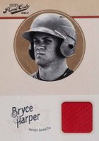 2012 Playoff Prime Cuts #10 Bryce Harper Material Baseball Card