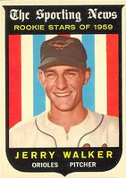1959 Topps #144 Jerry Walker Baseball Card