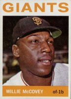 1964 Topps #350 Willie McCovey Baseball Card