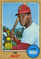 1968 Topps #487 Lee May Baseball Card