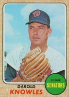 1968 Topps #483 Darold Knowles Baseball Card
