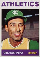 1964 Topps #124 Orlando Pena Baseball Card