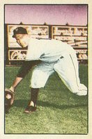 1952 Berk Ross # Bill Rigney Baseball Card