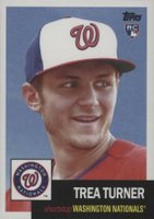 2016 Topps Archives #68 Trea Turner Baseball Card