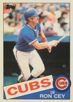 1985 Topps Tiffany #768 Ron Cey Baseball Card