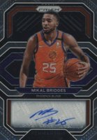2020 Panini Prizm Penmanship #PEMKL Mikal Bridges Basketball Card