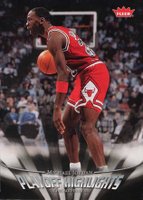 2007 Fleer Jordan Box Set-Playoff Highlights #PH25 Michael Jordan Basketball Card