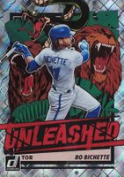 2021 Panini Donruss Unleashed #UNL24 Bo Bichette Diamond Baseball Card