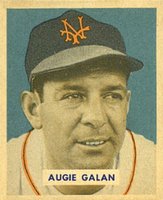 1949 Bowman #230 Augie Galan Baseball Card