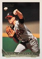 1993 Topps Gold #280 Tom Glavine Baseball Card