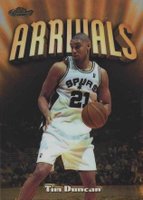 1997 Finest #325 Tim Duncan Basketball Card