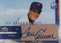 2003 SP Authentic Chirography Hall of Famers #TS Tom Seaver Bronze Baseball Card