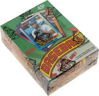 1990 O-Pee-Chee #WPB Wax Pack Box 36 Packs Baseball Card