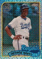 2024 Topps Silver Pack 1989 Chrome Promo #T89C32 George Brett Baseball Card