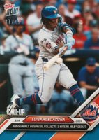 2024 Topps Now #700 Luisangel Acuna Blue Baseball Card