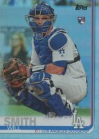 2019 Topps Update  #US199 Will Smith Catcher's Gear-Rainbow Foil Baseball Card