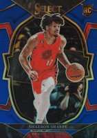 2022 Panini Select #71 Shaedon Sharpe Blue Prizm Basketball Card