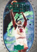1997 Metal Universe Championship Galaxy #10 Dennis Rodman Basketball Card