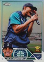 2023 Topps Chrome #200 Julio Rodriguez SP Baseball Card