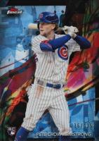 2024 Topps Finest #53 Pete Crow-Armstrong Sky Blue Refractor Baseball Card