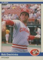 1984 Fleer Update #U-88 Bob Owchinko Baseball Card