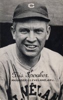 1921 Exhibits 1921 (Set 1) # Tris Speaker Baseball Card