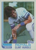 1982 Topps #297 Clint Hurdle Baseball Card