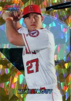 2016 Bowman's Best 1996 Bowman's Best #MT Mike Trout Atomic Refractor Baseball Card