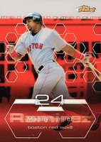 2003 Finest  #63 Manny Ramirez Refractor Baseball Card