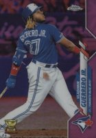 2020 Topps Chrome #133 Vladimir Guerrero Jr. Pink Refractor Baseball Card