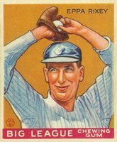 1934 Goudey World Wide Gum  #32 Eppa Rixey Baseball Card