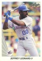 1990 Leaf #219 Jeffrey Leonard Baseball Card