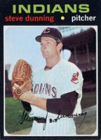 1971 Topps #294 Steve Dunning Baseball Card