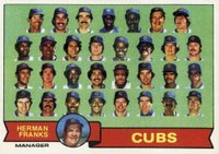 1979 Topps #551 Chicago Cubs Team Baseball Card