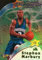 1997 Ultra Star Power #5 Stephon Marbury Plus Basketball Card