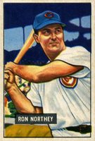 1951 Bowman #70 Ron Northey Baseball Card