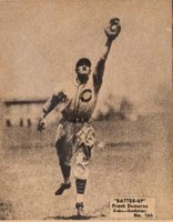 1934 Batter Up #166 Frank Demaree Baseball Card