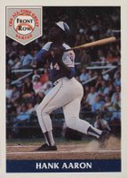 1992 Front Row Aaron #1 Hank Aaron Baseball Card