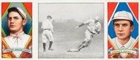 1912 Hassan Triple Folders # Speaker rounding Third Speaker/Wood Baseball Card