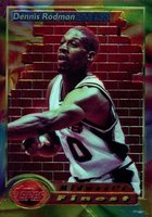 1993 Finest #113 Dennis Rodman Basketball Card