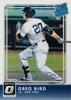 2016 Panini Donruss Optic #41 Greg Bird Holo Baseball Card