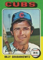 1975 Topps #233 Billy Grabarkewitz Baseball Card