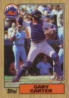 1987 Topps #20 Gary Carter Baseball Card