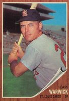 1962 Topps #202 Carl Warwick Baseball Card