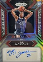2023 Panini Prizm Sensational Signatures #SSGG GG Jackson II Red Basketball Card