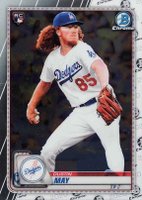 2020 Bowman Chrome #96 Dustin May Baseball Card