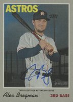 2019 Topps Heritage Real One Autographs #AB Alex Bregman Baseball Card