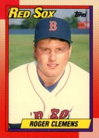1990 Topps Tiffany #245 Roger Clemens Baseball Card